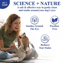 Серветки вологі Pet Clean Eye & Ear Wipes для гігієни очей та вух домашніх тварин 50 шт. - мініатюра 5