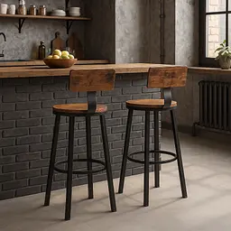 Барний стілець Leobert Comfy 2 штуки Loft - мініатюра 3
