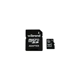 Карта пам'яті Wibrand 64GB mictoSD class 10 UHS-II (U3) V10 Read 80/Write 30 (WICDXU3/64GB-A)
