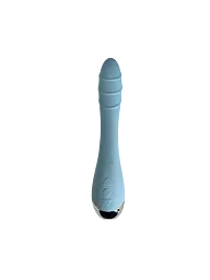 Вібратор Silver Fox для стимуляції точки G з USB синій K0825-2
