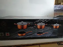 Набір посуду Meisterklasse Granite Touch Line MK-1014 10 предметів - мініатюра 6