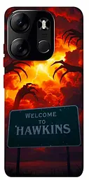 Чохол Demsky Welcome to hawkins для Tecno Spark Go 2023