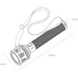 Ліхтарик Nextool Thunder Searching Flashlight 3600 lm [NE20168] [94274] - мініатюра 4