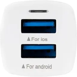 Автомобільний зарядний пристрій Gelius Apollo Pro GP-CC01 White - мініатюра 2