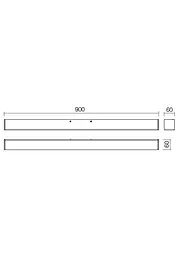 Бра Redo THELA AP LED 25W 3000K CH (4.1.2) 01-2287 - мініатюра 2