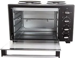 Електродуховка з плитою Polaris PTO 0235 GLHP - мініатюра 3