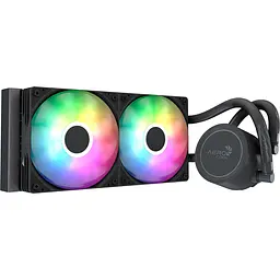 Система водяного охолодження AeroCool Abyss L240R Black (ACLA-AB24117.11) - мініатюра 5
