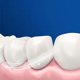 Зубна щітка Oral-B 3D White Відбілювання, середня, блакитна, 2 шт. - мініатюра 4