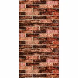 R179-2-3 Панель стінова Sticker Wall в рулоні 3D 700мм x 3.08м x 2мм BROWN цегла D SW-00002537