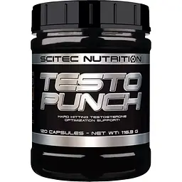 Бустер тестостерону Scitec Nutrition Testo Punch 120 капсул