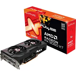 Відеокарта Sapphire Pulse AMD Radeon RX 9060 XT 16GB (11350-03-20G) UA [156139]
