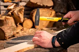 Молоток слюсарний MasterTool 300г рукоятка фібергласс - мініатюра 5