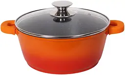 Каструля з мармуровим покриттям Bohmann BH-7320-MRB-OR 2,2 л 20 см помаранчева