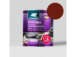Грунтовка антикорозійна КОРАБЕЛЬНА Червоно-коричневий 900г ПФ-010М
