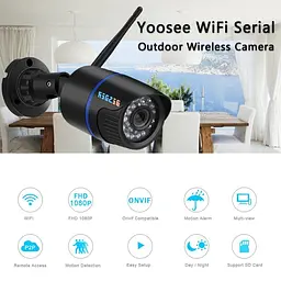 Wifi камера відеоспостереження бездротова вулична Besder JW201, 2 мегапікселя, HD 1080P, SD до 64 Гб - мініатюра 3