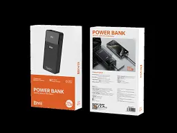 Портативна батарея Biva BP-19 20000 mAh 22.5W Power Bank Black - мініатюра 2