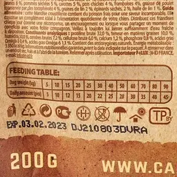Ласощі для собак Carnilove Dog Crunchy Snack Скумбрія та малина 200 г - мініатюра 3
