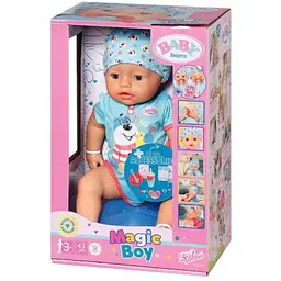 Лялька "Чарівний хлопчик" BABY BORN 834992 43 см Різнокольоровий