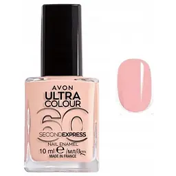 Швидковисихаючий лак для нігтів Avon УльтраКолір за 60 секунд Thing Fast Pink 10 мл (158511396)