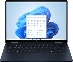 Ноутбук HP ENVY x360 14-fc0018ua 14 WUXGA IPS Touch, Intel U5-125U, 16GB, F512GB, UMA, Win11, синій (AQ8R2EA)