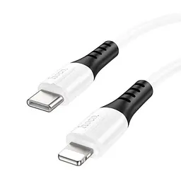 Кабель Hoco X82 Pisces Cable Type-C to Lightning 3A 1m White