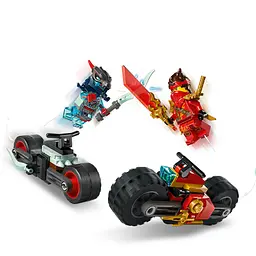 Конструктор LEGO Ninjago Швидкісні перегони Кая на мотоциклі 79 деталей (71838) - мініатюра 6