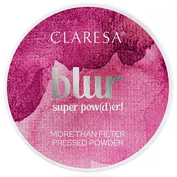 Компактна пудра для обличчя Claresa Blur Super Powder! з ефектом оптичного розгладжування шкіри, 11 г - мініатюра 3