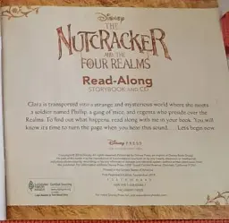 The Nutcracker And The Four Realms. Read-Along Storybook and CD - мініатюра 3