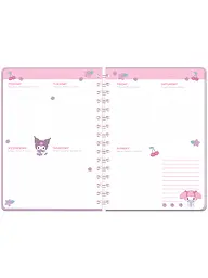 Щоденник на спіралі KITE тверда обкладинка Hello Kitty (HK26-438) - мініатюра 4