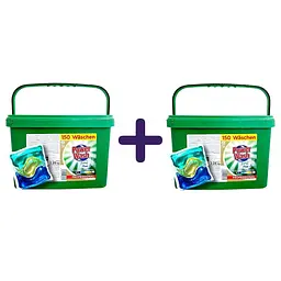 Капсули для прання Power Wash Universal 300 шт. (2 уп. х 150 шт.)