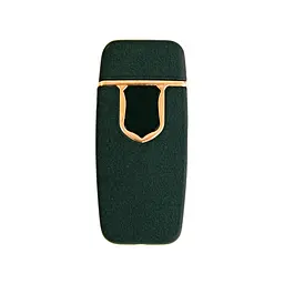 Спіральна електрозапальничка на подарунок Lighter USB 712 чорна матова сенсорна запальничка з ЮСБ зарядкою - мініатюра 4