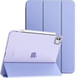 Чохол-книжка BeCover Tri Fold Hard для Apple iPad Pro 11 M4 2024 Пурпуровий (711729)