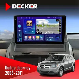 Штатна магнітола Dodge Journey 2008-2011 Decker D9-009 4x64, DSP, 4G, 2k Decker (НФ-00008174)