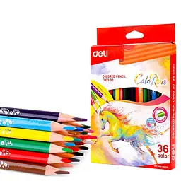 Олівці кольорові Deli EC00330 ColoRun 36 кольорів - мініатюра 1