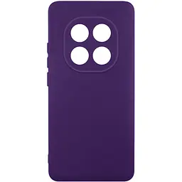 Чохол TPU GETMAN Liquid Silk Full Camera для Xiaomi Redmi Note 14 Pro 5G Темно фіолетовий / Dark Purple