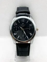 Наручний годинник чоловічий Clockhouse Edifice 8159G Сріблястий (IBW889SB) - мініатюра 2