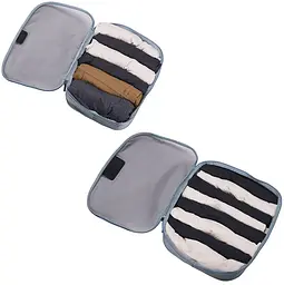 Дорожная сумка Thule Packing Cube Family Set - TPCS-205 Pond Серый/Белый (7248719) - миниатюра 5
