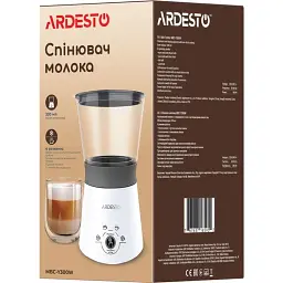 Спінювач-підігрівач ARDESTO MBC-Y300W - мініатюра 7