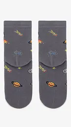 Шкарпетки для хлопчика 0031 Автоботи/космос 26-28 Сірий (0031060128108921) - мініатюра 3