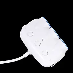 Адаптер трійник Hoco C1 3-in-1 car charger - мініатюра 7