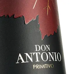 Вино Coppi Don Antonio Primitivo, червоне, сухе, 0,75 л - мініатюра 5