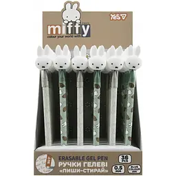 Ручка гелева пиши-стирай Yes Miffy 0.5 мм синя (420493) - мініатюра 3
