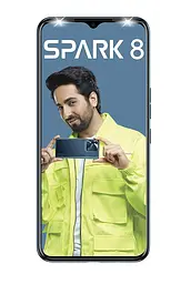 Смартфон Tecno Spark 8 KG6k 4/64GB Atlantic Blue (Global) - мініатюра 2