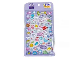 Набір наліпок TIKI WIKI Crystal 3D Море