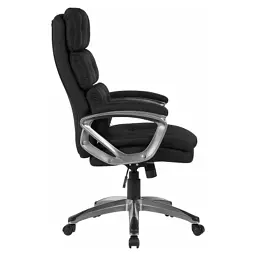 Офісне крісло GT Racer B-2516 Black (B-2516 Fabric Black) - мініатюра 3