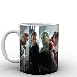 Кухоль GeekLand Captain America Марвел CA.02.002.023 330 мл білий - мініатюра 2