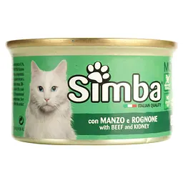Вологий корм для котів Simba Cat Wet телятина 85 г (70009409) - мініатюра 2