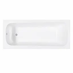 Вбудована прямокутна акрилова ванна VBI Amiata 170x80, біла VBI-070827 - мініатюра 3
