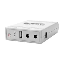 Джерело безперебійного живлення Mini UPS WGP UPS103A 10400mAh 5V/12V/12V, Li-ion 4*2.6Ah, для роутера та оптичного терміналу (42-00247)