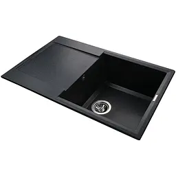 Гранітна мийка Globus Lux Komo графiт 790x500мм-А0001 000006137, Графит - мініатюра 2